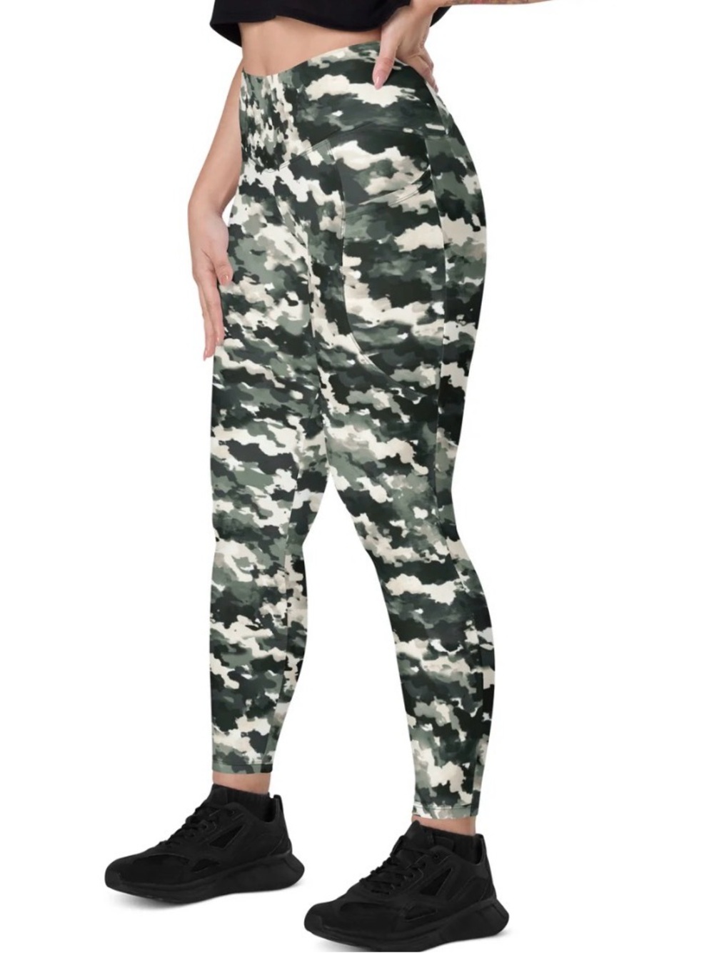 “WATERCOLOR” CAMO LEGGINGS